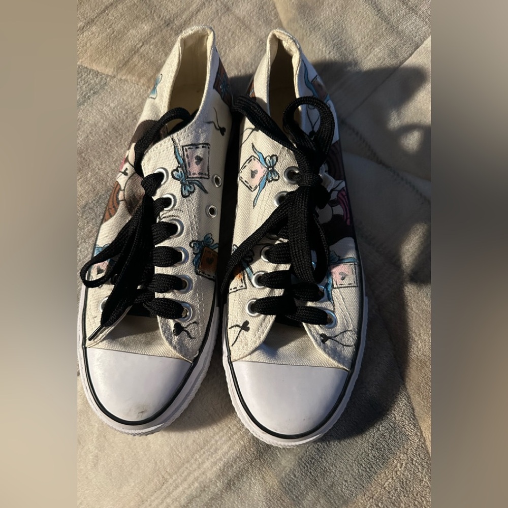 Hand painted sneakers